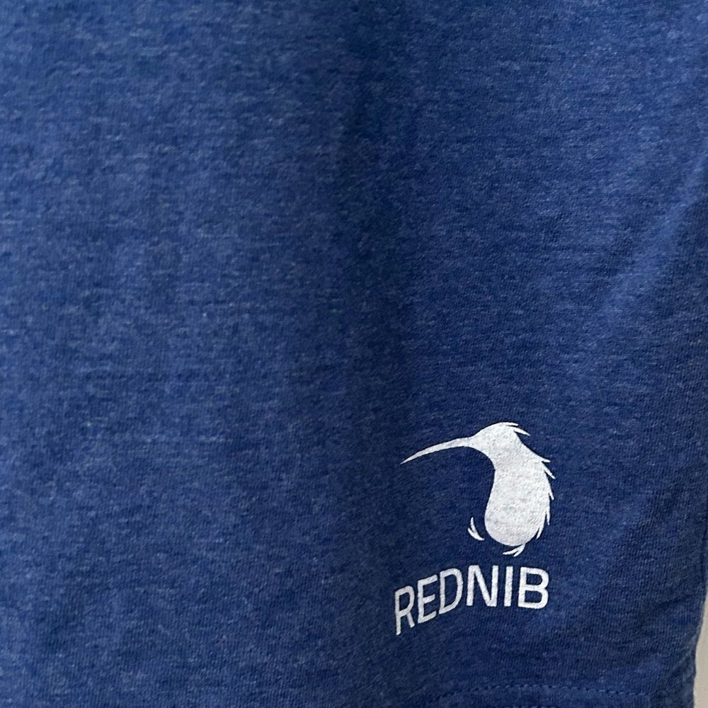 Rednib Classic 2013 Kiwi Screen Print Tee Blue EU/XL US Large Blue Unisex - Picture 6 of 6